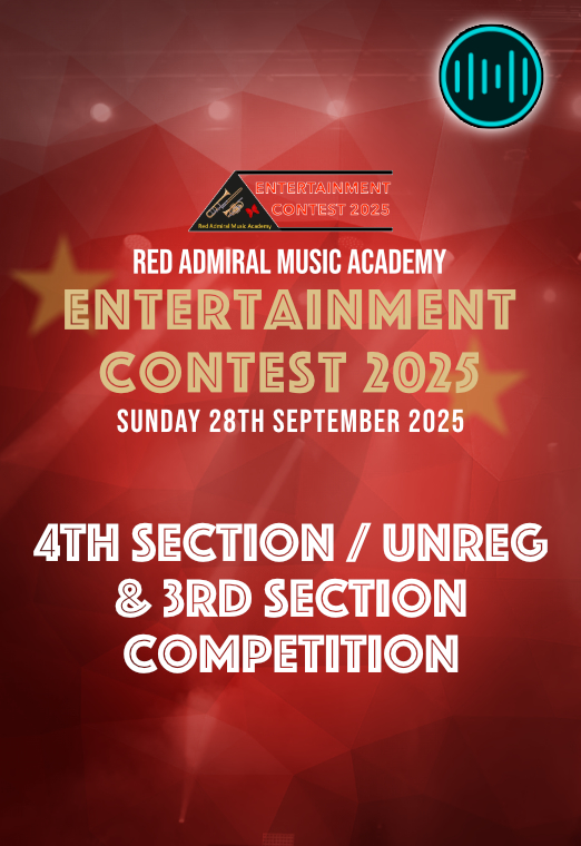 Red Admiral 4th Section / Unregistered & 3rd Section Competition 2025