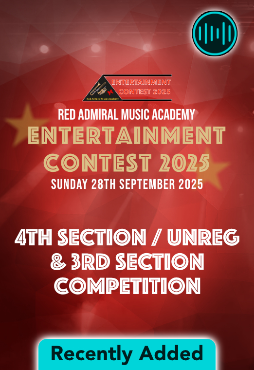 Red Admiral 4th Section / Unregistered & 3rd Section Competition 2025