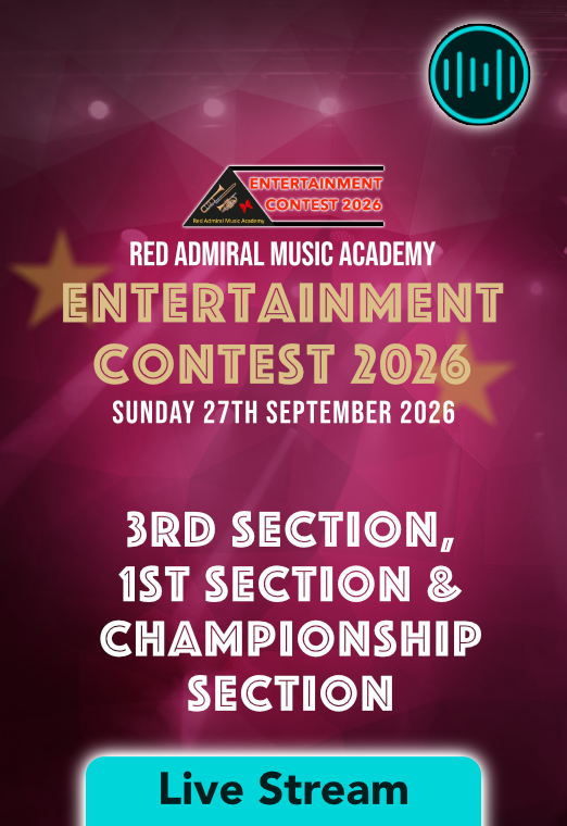 Red Admiral 3rd Section, 1st Section & Championship Competition 2026