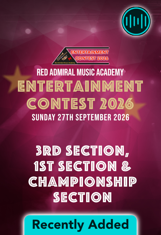 Red Admiral 3rd Section, 1st Section & Championship Competition 2026